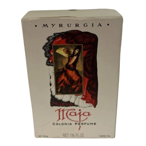 Nueva Maja Vintage 50's Floral Eau de Cologne Jasmine Lavender Iris Violet #704 - Picture 5 of 5